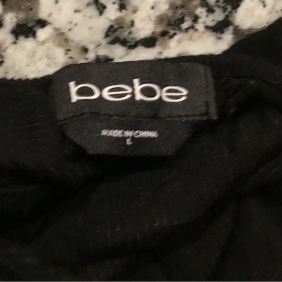Bebe Black Mini Dress - Picture 5 of 6